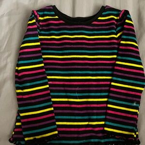 Garanimals Multicolor Striped Long Sleeve Tee
